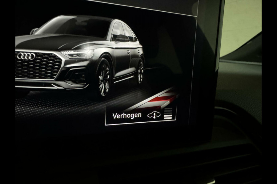 Audi Q5 Sportback 55 TFSI e BlackEdition S-Line Luchtvering Sfeer. Carplay