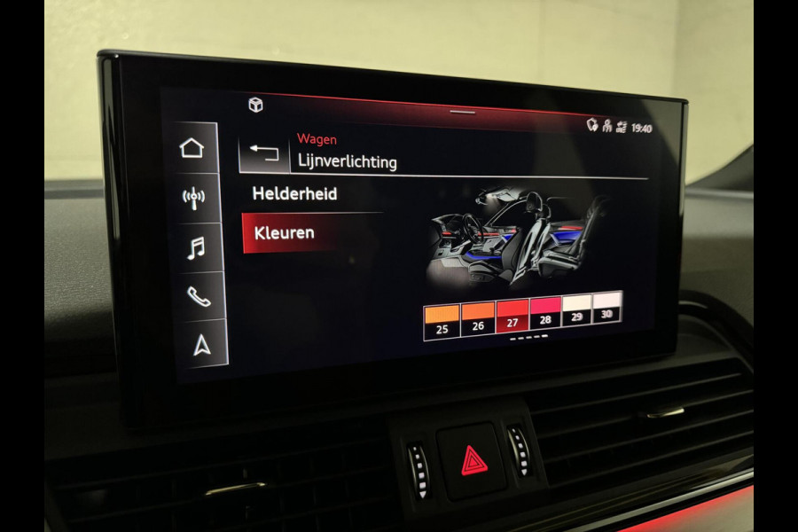 Audi Q5 Sportback 55 TFSI e BlackEdition S-Line Luchtvering Sfeer. Carplay