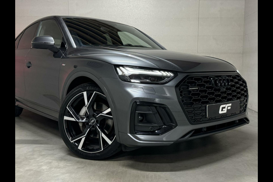 Audi Q5 Sportback 55 TFSI e BlackEdition S-Line Luchtvering Sfeer. Carplay