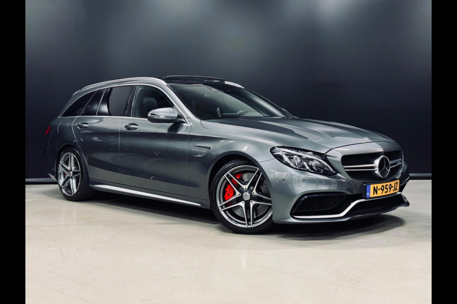 Mercedes-Benz C-Klasse Estate AMG 63 S 510PK, Pano, 360 Camera, Command Navi, Ambiënte Light, Cruise, PDC, Dealer Onderhouden