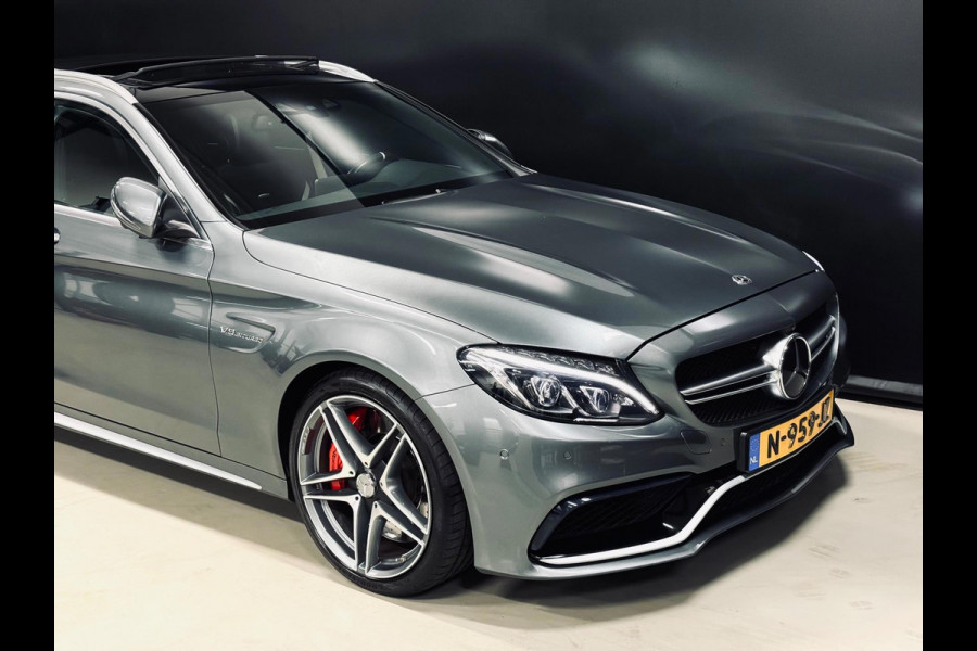 Mercedes-Benz C-Klasse Estate AMG 63 S 510PK, Pano, 360 Camera, Command Navi, Ambiënte Light, Cruise, PDC, Dealer Onderhouden