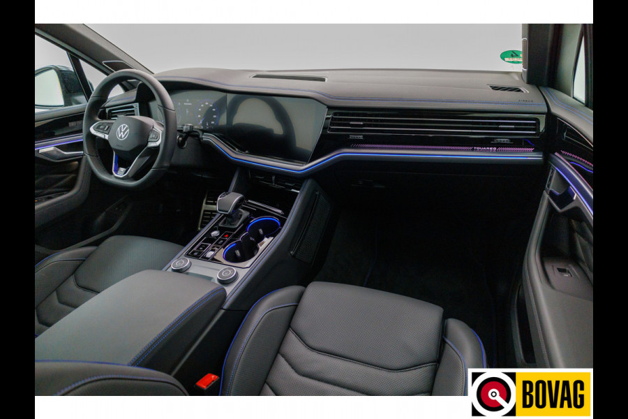 Volkswagen Touareg 3.0 TSi eHybrid 4MOTION R 463 PK | Head-Up | Luchtvering | Pano | Elec. haak | Dynaudio, stoelen en achterbank koeling en verwarming, stoelen elec. met geheugen
