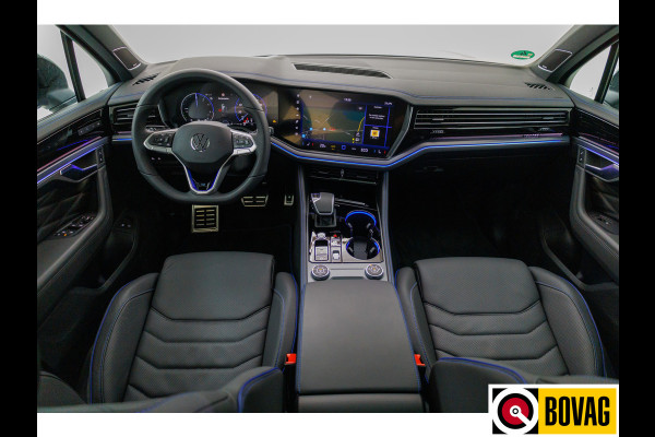 Volkswagen Touareg 3.0 TSi eHybrid 4MOTION R 463 PK | Head-Up | Luchtvering | Pano | Elec. haak | Dynaudio, stoelen en achterbank koeling en verwarming, stoelen elec. met geheugen