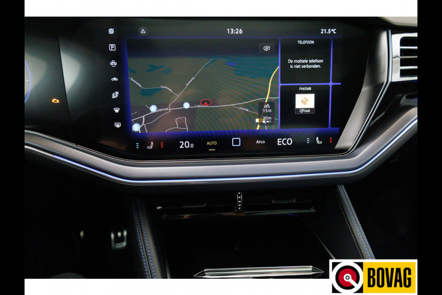 Volkswagen Touareg 3.0 TSi eHybrid 4MOTION R 463 PK | Head-Up | Luchtvering | Pano | Elec. haak | Dynaudio, stoelen en achterbank koeling en verwarming, stoelen elec. met geheugen