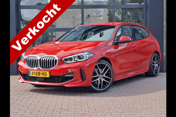 BMW 1-serie 118i High Executive | Navi | Sportinterieur | Stoelverw.| Head-up | Leder | M-Sport - Model 2020