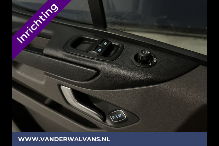 Ford Transit Custom 2.0 TDCI 130pk L2H1 Inrichting Euro6 Airco | Camera | LED | Apple Carplay | Android Auto | 2800kg Trekhaak Cruisecontrol, Parkeersensoren, Verwarmde voorruit, Bijrijdersbank