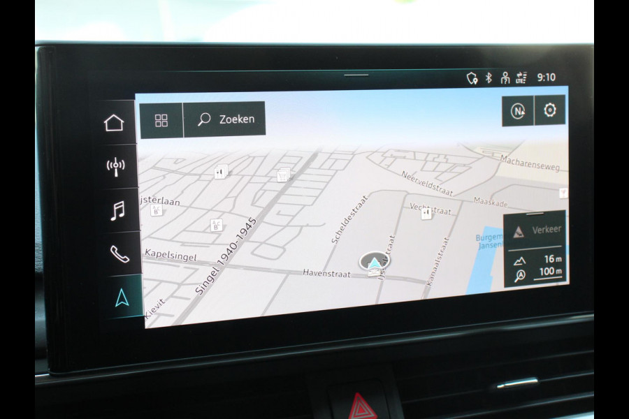 Audi A4 Avant 40 TFSI S-Tronic Climate control Adaptive cruise control Navigatie Parkeersensoren Stoelverwarming Elektrische achterklep Apple Carplay/ Android Auto