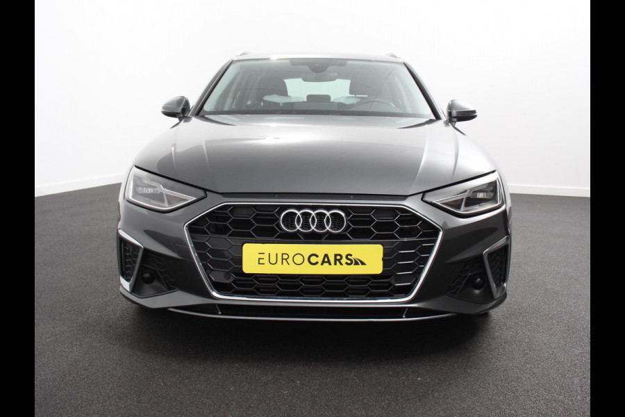 Audi A4 Avant 40 TFSI S-Tronic Climate control Adaptive cruise control Navigatie Parkeersensoren Stoelverwarming Elektrische achterklep Apple Carplay/ Android Auto