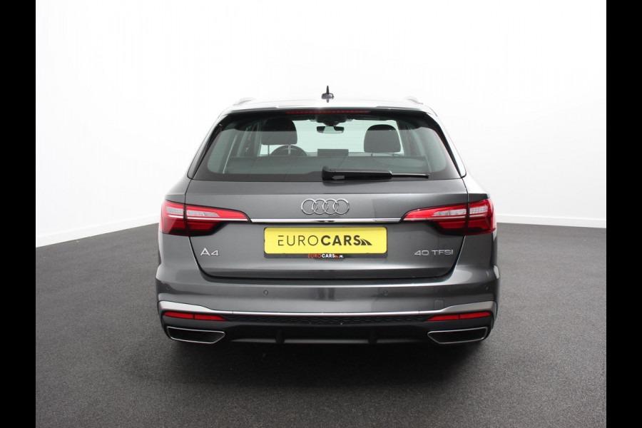 Audi A4 Avant 40 TFSI S-Tronic Climate control Adaptive cruise control Navigatie Parkeersensoren Stoelverwarming Elektrische achterklep Apple Carplay/ Android Auto