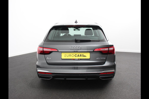 Audi A4 Avant 40 TFSI S-Tronic Climate control Adaptive cruise control Navigatie Parkeersensoren Stoelverwarming Elektrische achterklep Apple Carplay/ Android Auto