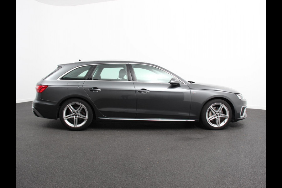 Audi A4 Avant 40 TFSI S-Tronic Climate control Adaptive cruise control Navigatie Parkeersensoren Stoelverwarming Elektrische achterklep Apple Carplay/ Android Auto