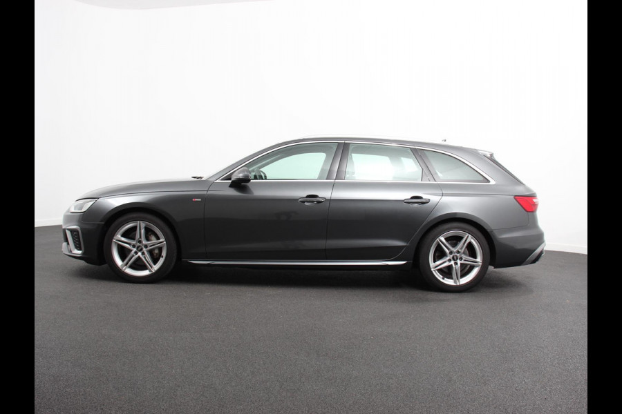 Audi A4 Avant 40 TFSI S-Tronic Climate control Adaptive cruise control Navigatie Parkeersensoren Stoelverwarming Elektrische achterklep Apple Carplay/ Android Auto