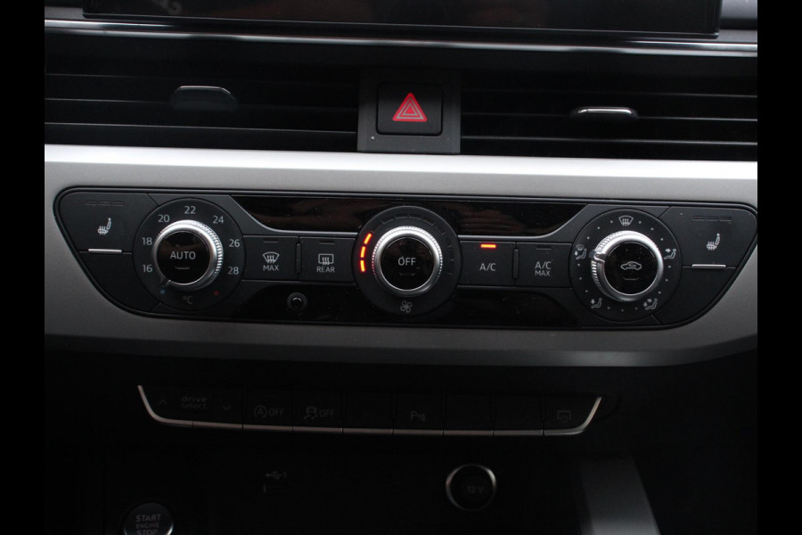 Audi A4 Avant 40 TFSI S-Tronic Climate control Adaptive cruise control Navigatie Parkeersensoren Stoelverwarming Elektrische achterklep Apple Carplay/ Android Auto