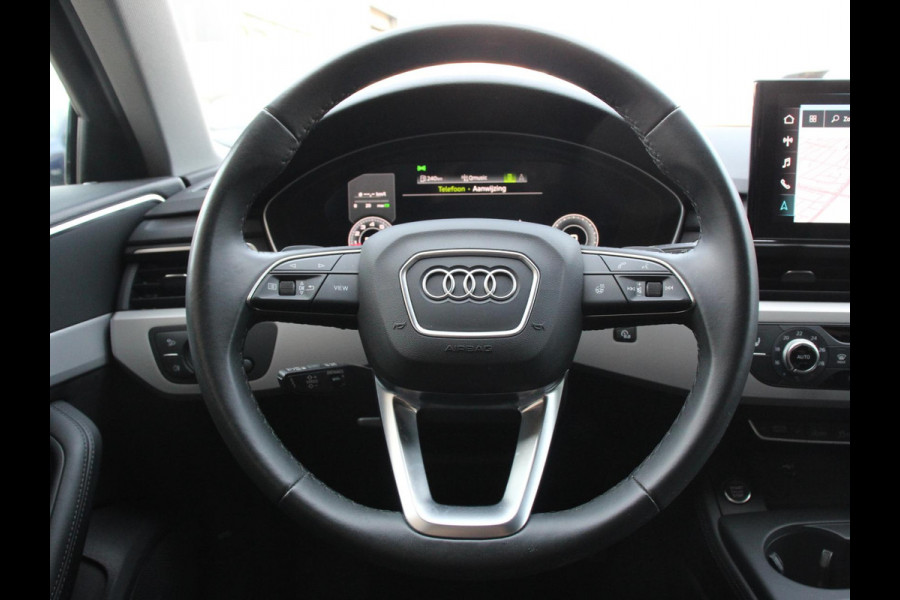 Audi A4 Avant 40 TFSI S-Tronic Climate control Adaptive cruise control Navigatie Parkeersensoren Stoelverwarming Elektrische achterklep Apple Carplay/ Android Auto