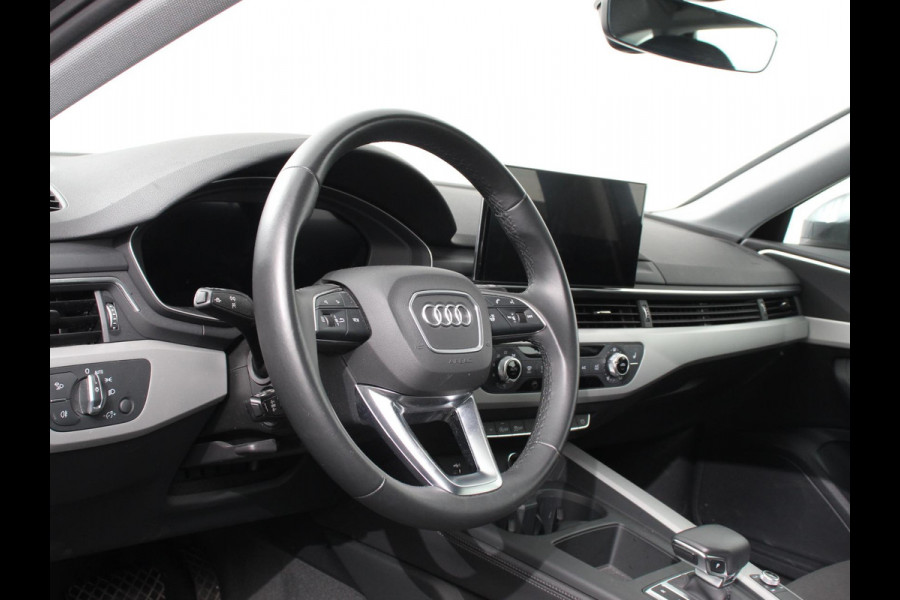 Audi A4 Avant 40 TFSI S-Tronic Climate control Adaptive cruise control Navigatie Parkeersensoren Stoelverwarming Elektrische achterklep Apple Carplay/ Android Auto