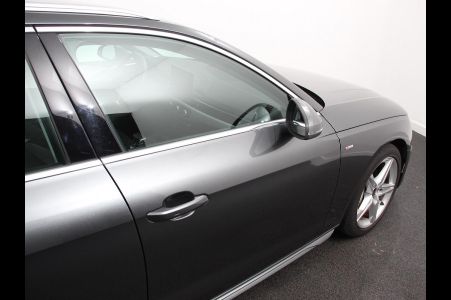 Audi A4 Avant 40 TFSI S-Tronic Climate control Adaptive cruise control Navigatie Parkeersensoren Stoelverwarming Elektrische achterklep Apple Carplay/ Android Auto