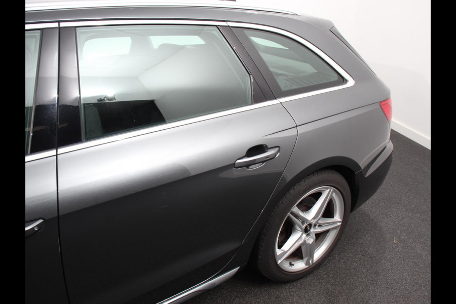 Audi A4 Avant 40 TFSI S-Tronic Climate control Adaptive cruise control Navigatie Parkeersensoren Stoelverwarming Elektrische achterklep Apple Carplay/ Android Auto