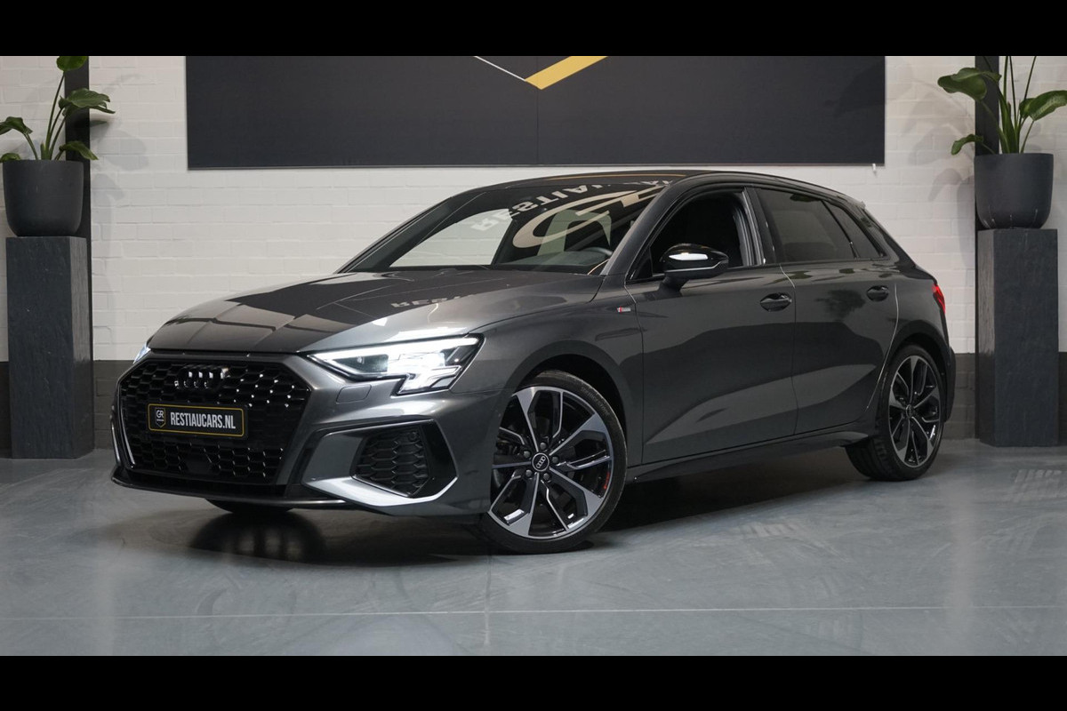 Audi A3 Sportback 35 TFSI 3x S-Line BLACK OPTIK AUTOMAAT-BANG OLUFSEN-DRIVE SELECT-KEYLESS-MATRIX-STOELVERWARMING Audi A3 Sportback 35 TFSI 3x S-Line BLACK OPTIK AUTOMAAT-BANG OLUFSEN-DRIVE SELECT-KEYLESS-MATRIX-STOELVERWARMING