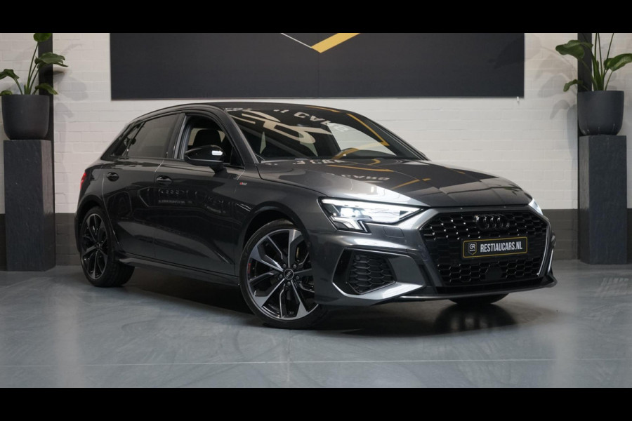 Audi A3 Sportback 35 TFSI 3x S-Line BLACK OPTIK AUTOMAAT-BANG OLUFSEN-DRIVE SELECT-KEYLESS-MATRIX-STOELVERWARMING