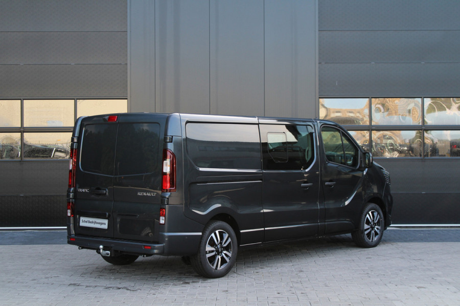 Renault Trafic 2.0 Blue dCi 170pk T29 L2H1 Extra DC - 2x Schuifdeur - Carplay - LED - Blind Spot - Navigatie - Camera - Trekhaak - Stoelverwarm