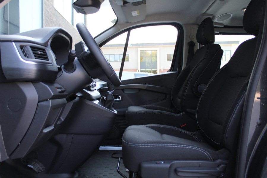 Renault Trafic 2.0 Blue dCi 170pk T29 L2H1 Extra DC - 2x Schuifdeur - Carplay - LED - Blind Spot - Navigatie - Camera - Trekhaak - Stoelverwarm