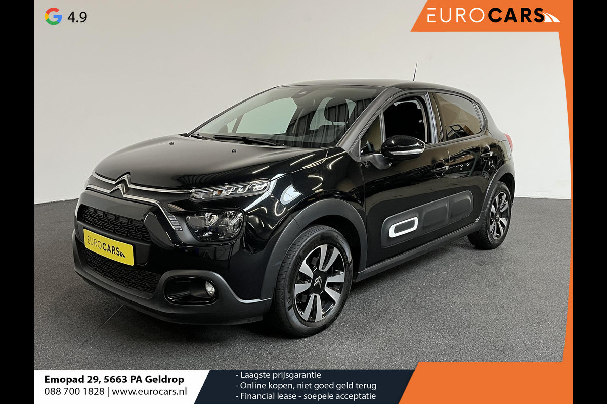 Citroën C3 1.2 PureTech Max Automaat Airco Navigatie d.m.v.Apple carplay / Android Auto Parksensoren Lichtmetalen Velgen Citroën C3 1.2 PureTech Max Automaat Airco Navigatie d.m.v.Apple carplay / Android Auto Parksensoren Lichtmetalen Velgen