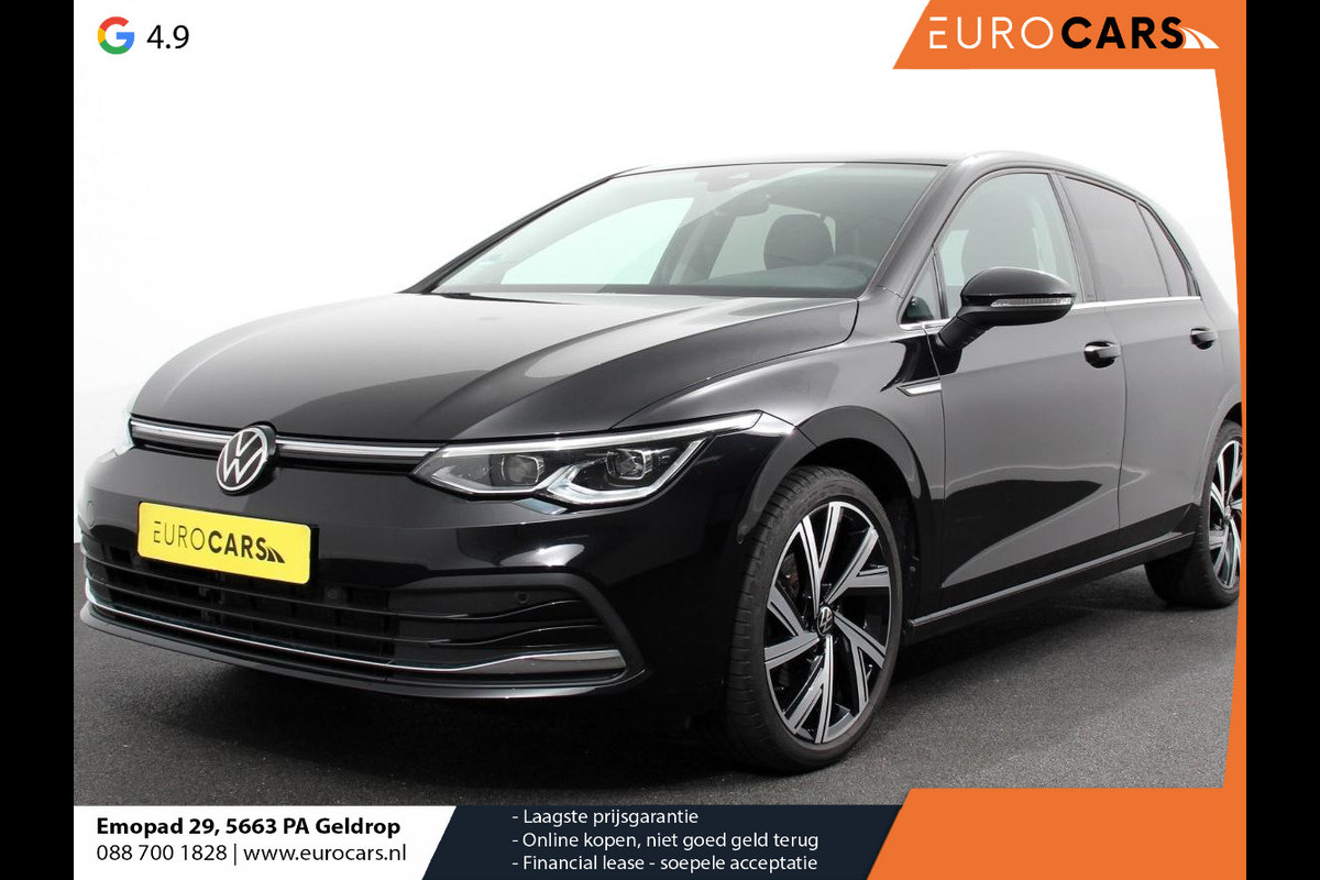 Volkswagen Golf 1.5 eTSI 150pk DSG Style Climate control Adaptive cruise control Navigatie LED Sfeerverlichting Voorstoelen verwarmd Apple Carplay/ Android Auto Lichtmetalen Velgen