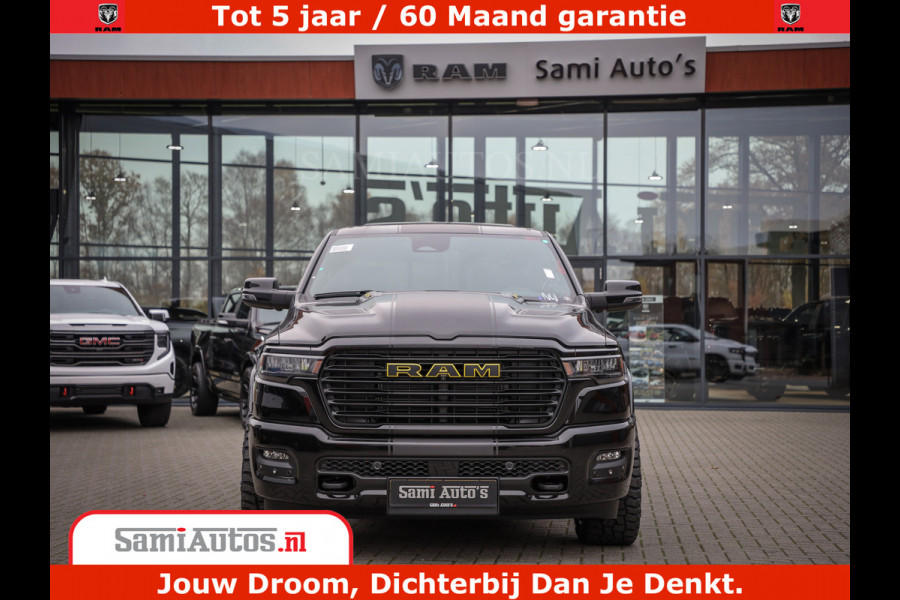 Dodge Ram 1500 Night Premium | Full Option | De Meest Luxe Pick-Up in zijn Klasse | Comfortabele Dubbele Cabine met Royale 5 Zitplaatsen | BPM vrij | Nu Leverbaar uit Voorraad | Voorraad Nr 2288 - 4952