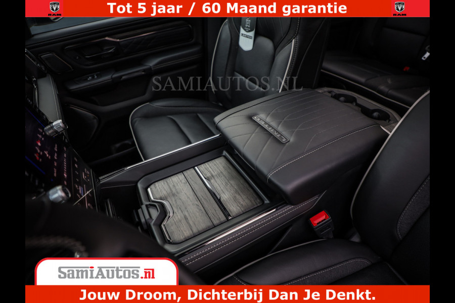 Dodge Ram 1500 Limited Night High Output 540HP 706Nm | Massage + Full Option | De Meest Luxe en Volle Pick-Up in zijn Klasse | Comfortabele Dubbele Cabine met Royale 5 Zitplaatsen | BPM vrij | Nu Leverbaar uit Voorraad | Voorraad Nr 2334 - 5409