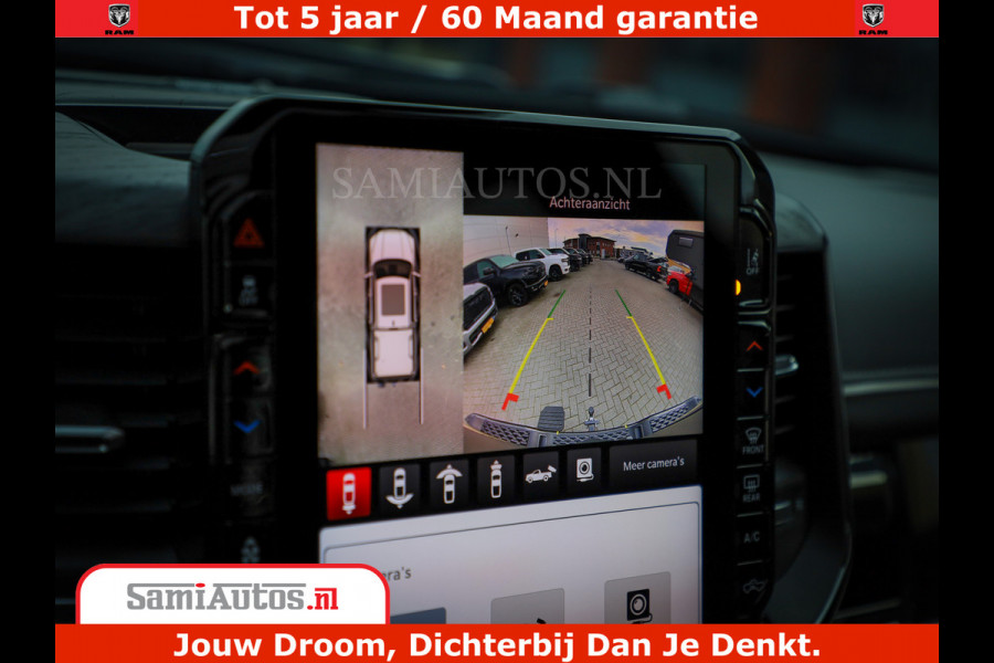 Dodge Ram 1500 Limited Night High Output 540HP 706Nm | Massage + Full Option | De Meest Luxe en Volle Pick-Up in zijn Klasse | Comfortabele Dubbele Cabine met Royale 5 Zitplaatsen | BPM vrij | Nu Leverbaar uit Voorraad | Voorraad Nr 2334 - 5409