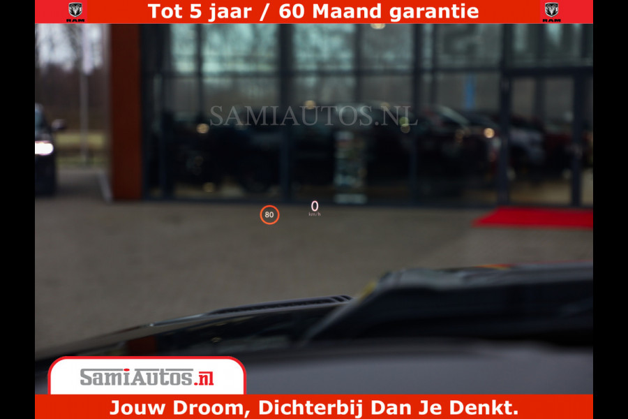 Dodge Ram 1500 Limited Night High Output 540HP 706Nm | Massage + Full Option | De Meest Luxe en Volle Pick-Up in zijn Klasse | Comfortabele Dubbele Cabine met Royale 5 Zitplaatsen | BPM vrij | Nu Leverbaar uit Voorraad | Voorraad Nr 2334 - 5409