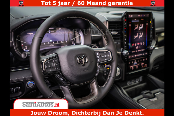 Dodge Ram 1500 Limited Night High Output 540HP 706Nm | Massage + Full Option | De Meest Luxe en Volle Pick-Up in zijn Klasse | Comfortabele Dubbele Cabine met Royale 5 Zitplaatsen | BPM vrij | Nu Leverbaar uit Voorraad | Voorraad Nr 2334 - 5409