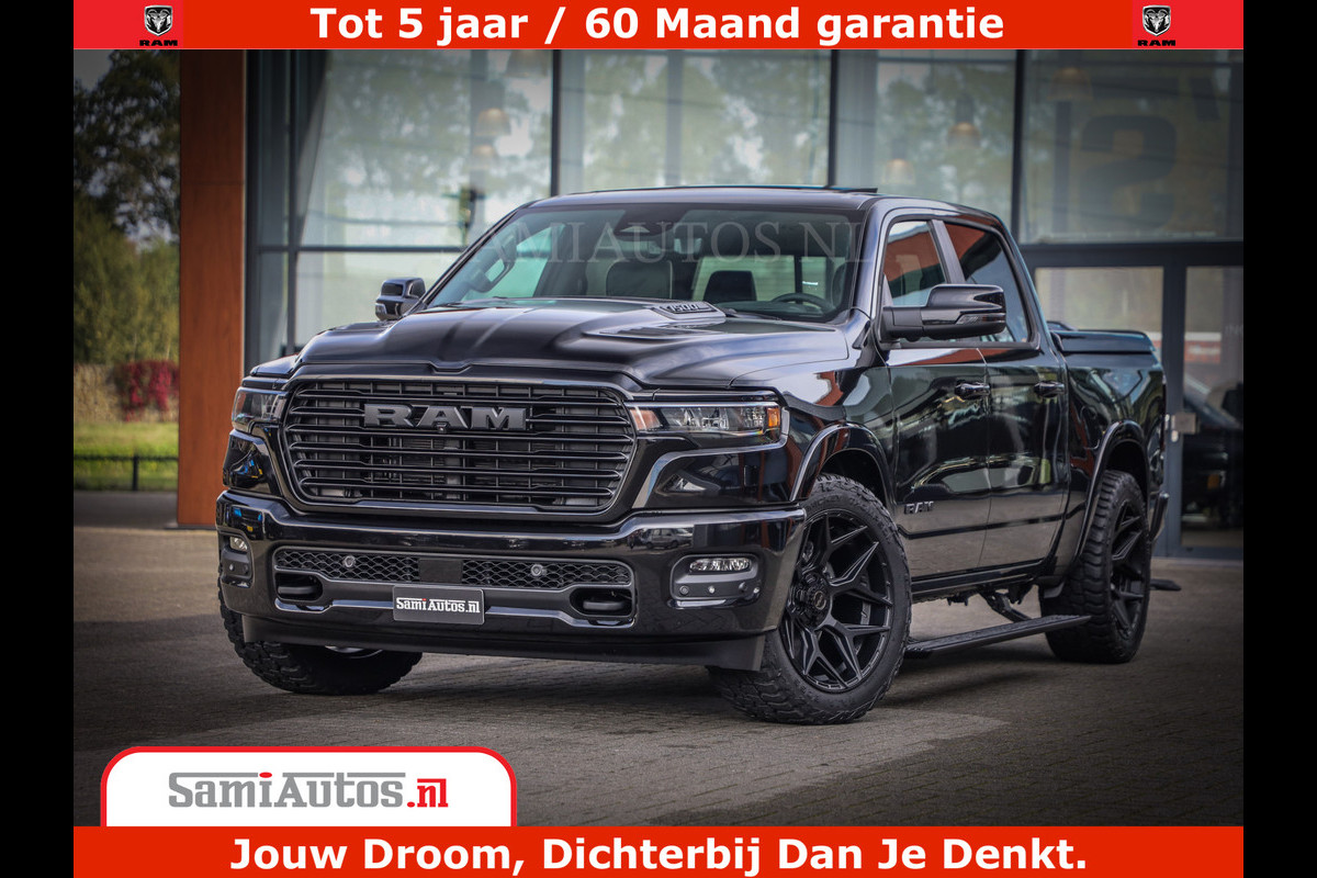 Dodge Ram 1500 Night Premium | Full Option | De Meest Luxe Pick-Up in zijn Klasse | Comfortabele Dubbele Cabine met Royale 5 Zitplaatsen | BPM vrij | Nu Leverbaar uit Voorraad | Voorraad Nr 2285 - 7648 Dodge Ram 1500 Night Premium | Full Option | De Meest Luxe Pick-Up in zijn Klasse | Comfortabele Dubbele Cabine met Royale 5 Zitplaatsen | BPM vrij | Nu Leverbaar uit Voorraad | Voorraad Nr 2285 - 7648