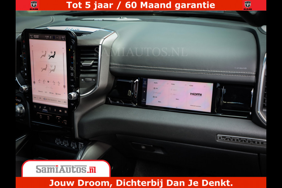 Dodge Ram 1500 Night Premium | Full Option | De Meest Luxe Pick-Up in zijn Klasse | Comfortabele Dubbele Cabine met Royale 5 Zitplaatsen | BPM vrij | Nu Leverbaar uit Voorraad | Voorraad Nr 2285 - 7648