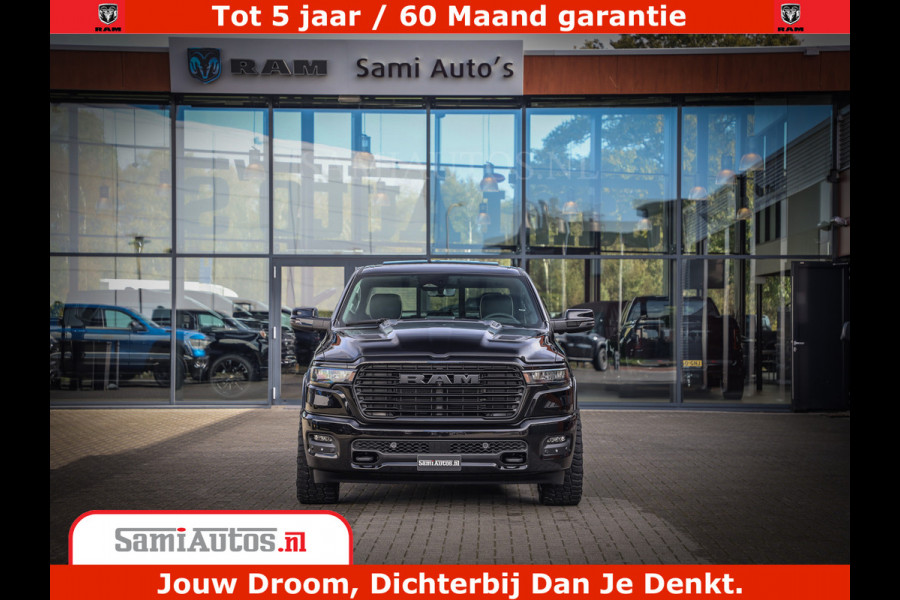 Dodge Ram 1500 Night Premium | Full Option | De Meest Luxe Pick-Up in zijn Klasse | Comfortabele Dubbele Cabine met Royale 5 Zitplaatsen | BPM vrij | Nu Leverbaar uit Voorraad | Voorraad Nr 2285 - 7648