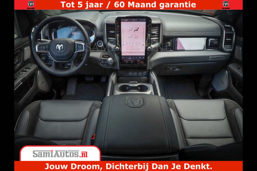Dodge Ram 1500 Night Premium | Full Option | De Meest Luxe Pick-Up in zijn Klasse | Comfortabele Dubbele Cabine met Royale 5 Zitplaatsen | BPM vrij | Nu Leverbaar uit Voorraad | Voorraad Nr 2285 - 7648
