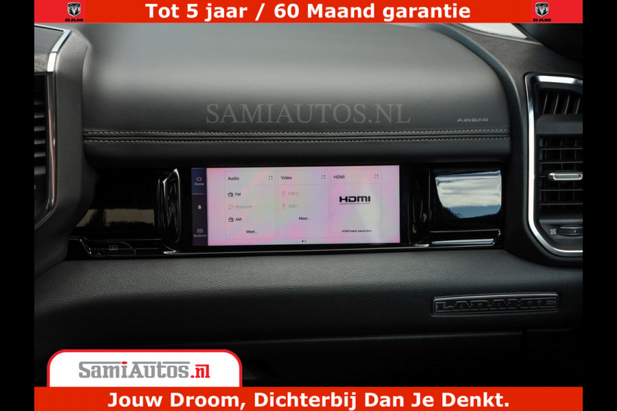 Dodge Ram 1500 Night Premium | Full Option | De Meest Luxe Pick-Up in zijn Klasse | Comfortabele Dubbele Cabine met Royale 5 Zitplaatsen | BPM vrij | Nu Leverbaar uit Voorraad | Voorraad Nr 2285 - 7648