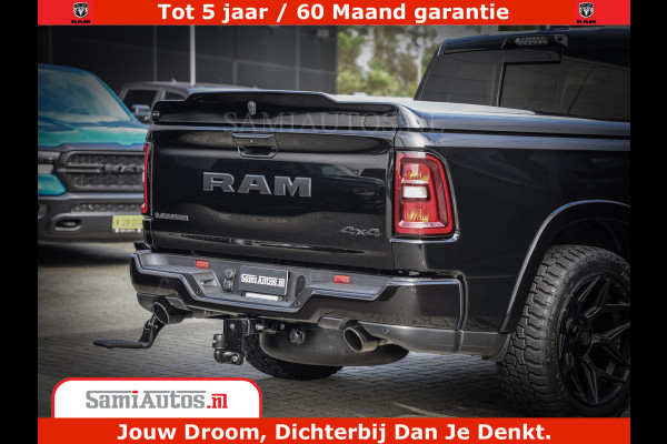 Dodge Ram 1500 Night Premium | Full Option | De Meest Luxe Pick-Up in zijn Klasse | Comfortabele Dubbele Cabine met Royale 5 Zitplaatsen | BPM vrij | Nu Leverbaar uit Voorraad | Voorraad Nr 2285 - 7648