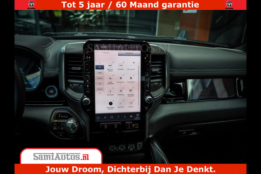 Dodge Ram 1500 Night Premium | Full Option | De Meest Luxe Pick-Up in zijn Klasse | Comfortabele Dubbele Cabine met Royale 5 Zitplaatsen | BPM vrij | Nu Leverbaar uit Voorraad | Voorraad Nr 2285 - 7648
