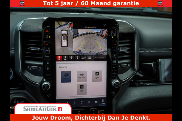 Dodge Ram 1500 Night Premium | Full Option | De Meest Luxe Pick-Up in zijn Klasse | Comfortabele Dubbele Cabine met Royale 5 Zitplaatsen | BPM vrij | Nu Leverbaar uit Voorraad | Voorraad Nr 2285 - 7648