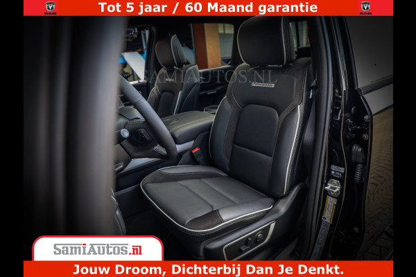 Dodge Ram 1500 Night Premium | Full Option | De Meest Luxe Pick-Up in zijn Klasse | Comfortabele Dubbele Cabine met Royale 5 Zitplaatsen | BPM vrij | Nu Leverbaar uit Voorraad | Voorraad Nr 2285 - 7648