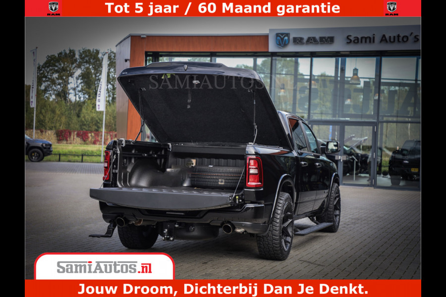 Dodge Ram 1500 Night Premium | Full Option | De Meest Luxe Pick-Up in zijn Klasse | Comfortabele Dubbele Cabine met Royale 5 Zitplaatsen | BPM vrij | Nu Leverbaar uit Voorraad | Voorraad Nr 2285 - 7648