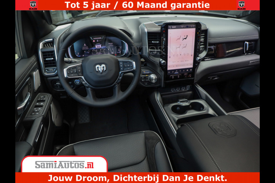 Dodge Ram 1500 Night Premium | Full Option | De Meest Luxe Pick-Up in zijn Klasse | Comfortabele Dubbele Cabine met Royale 5 Zitplaatsen | BPM vrij | Nu Leverbaar uit Voorraad | Voorraad Nr 2285 - 7648