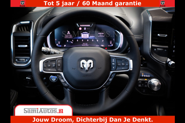Dodge Ram 1500 Night Premium | Full Option | De Meest Luxe Pick-Up in zijn Klasse | Comfortabele Dubbele Cabine met Royale 5 Zitplaatsen | BPM vrij | Nu Leverbaar uit Voorraad | Voorraad Nr 2285 - 7648