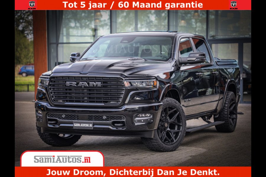 Dodge Ram 1500 Night Premium | Full Option | De Meest Luxe Pick-Up in zijn Klasse | Comfortabele Dubbele Cabine met Royale 5 Zitplaatsen | BPM vrij | Nu Leverbaar uit Voorraad | Voorraad Nr 2285 - 7648