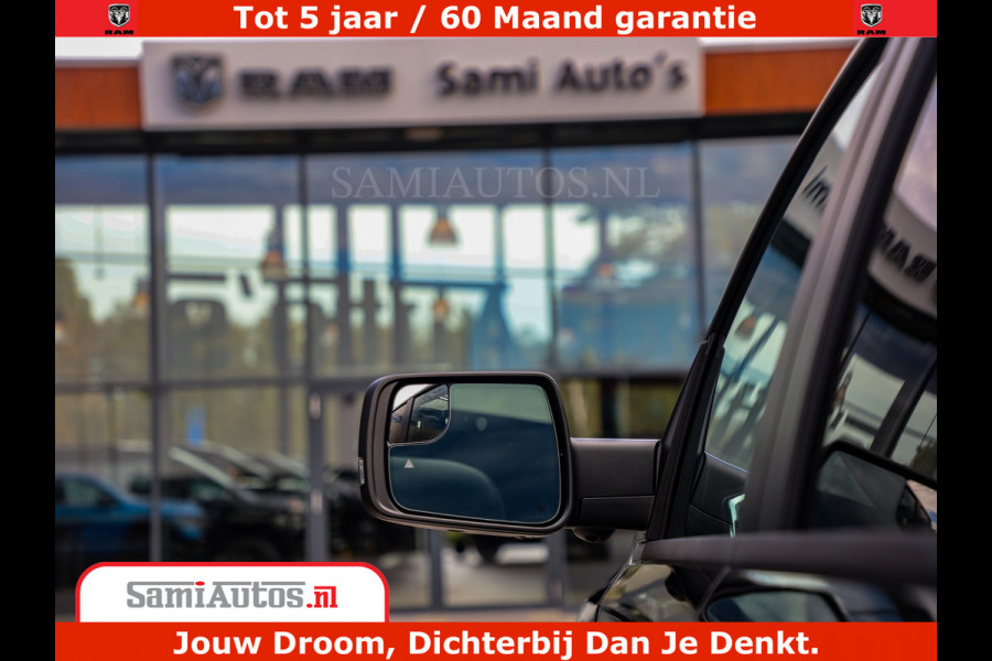 Dodge Ram 1500 Night Premium | Full Option | De Meest Luxe Pick-Up in zijn Klasse | Comfortabele Dubbele Cabine met Royale 5 Zitplaatsen | BPM vrij | Nu Leverbaar uit Voorraad | Voorraad Nr 2285 - 7648