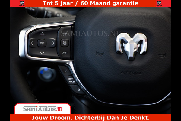Dodge Ram 1500 Night Premium | Full Option | De Meest Luxe Pick-Up in zijn Klasse | Comfortabele Dubbele Cabine met Royale 5 Zitplaatsen | BPM vrij | Nu Leverbaar uit Voorraad | Voorraad Nr 2285 - 7648