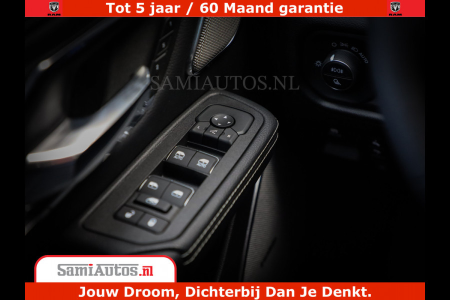 Dodge Ram 1500 Night Premium | Full Option | De Meest Luxe Pick-Up in zijn Klasse | Comfortabele Dubbele Cabine met Royale 5 Zitplaatsen | BPM vrij | Nu Leverbaar uit Voorraad | Voorraad Nr 2285 - 7648