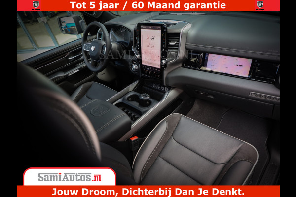 Dodge Ram 1500 Night Premium | Full Option | De Meest Luxe Pick-Up in zijn Klasse | Comfortabele Dubbele Cabine met Royale 5 Zitplaatsen | BPM vrij | Nu Leverbaar uit Voorraad | Voorraad Nr 2285 - 7648