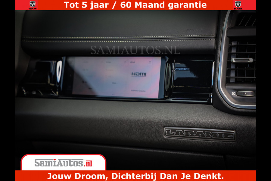 Dodge Ram 1500 Night Premium | Full Option | De Meest Luxe Pick-Up in zijn Klasse | Comfortabele Dubbele Cabine met Royale 5 Zitplaatsen | BPM vrij | Nu Leverbaar uit Voorraad | Voorraad Nr 2285 - 7648